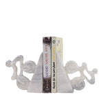 Marble Stone-Cycler Bookend