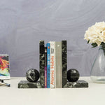 Book Holder - Marble Bookends L shape Design