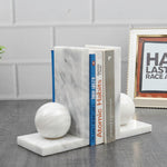 Book Holder - Marble Bookends L shape Design