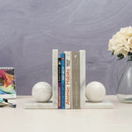 Book Holder - Marble Bookends L shape Design