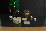 Marble Coaster Set - Round