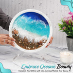 Epoxy Home Decor (Beach White) - Table Decor