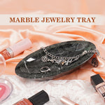 Handcrafted Marble Jewelry Tray