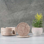 Marble Coaster Set - Round