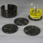 Marble Coaster Set - Round