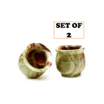 Marble Finjan Set of 2