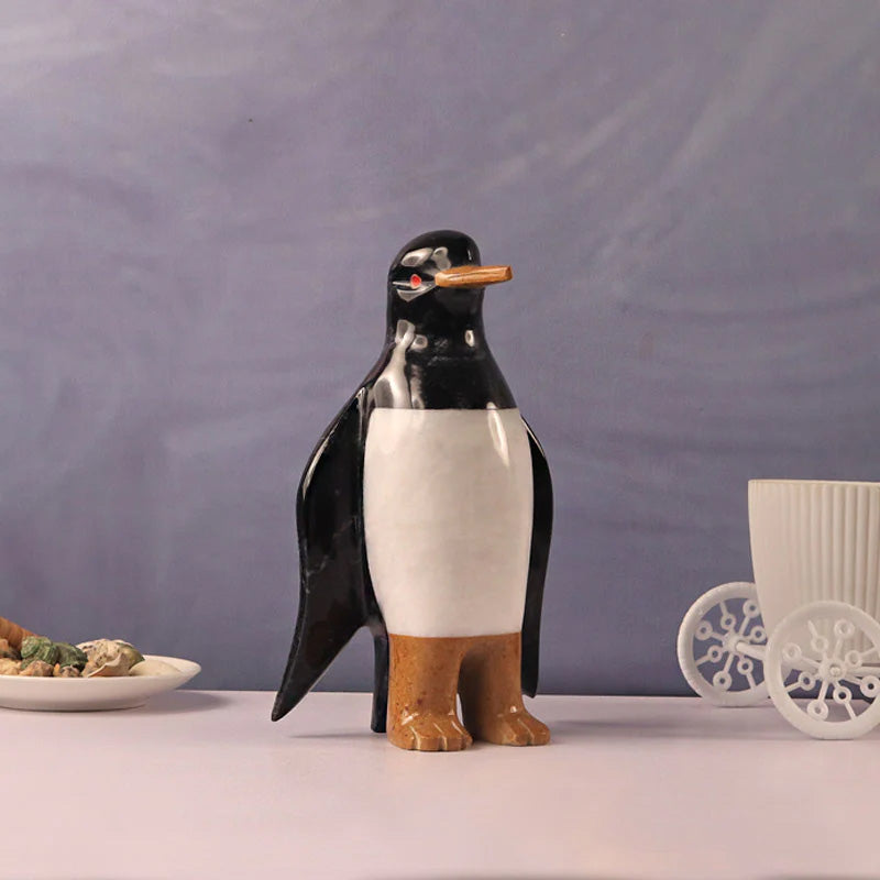 Penguin Black & White - 8 Inches