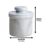 Artisan Marble Butter keeper