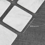 Marble Coaster Set - Square