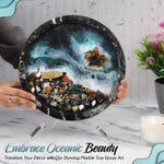 Epoxy Home Decor (Sea Black) - Table Decor