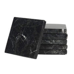 Marble Coaster Plates Set - Square