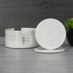 Marble Coaster Set - Round