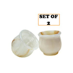 Marble Finjan Set of 2