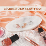 Handcrafted Marble Jewelry Tray