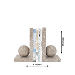 Book Holder - Marble Bookends L shape Design