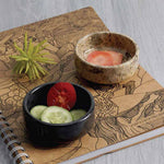 Marble Sauce Dipping Cups Set