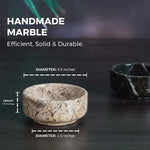 Marble Sauce Dipping Cups Set