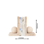 Book Holder - Marble Bookends L shape Design